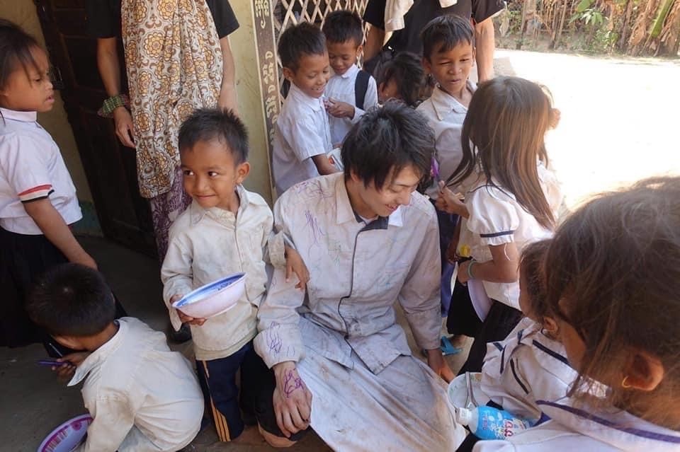 カンボジアでの子どもたちとの出会い
