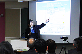 人間学部長・児童教育学科長の多田孝志教授による最終講義を実施しました