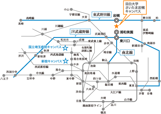 アクセス 目白大学耳科学研究所クリニック