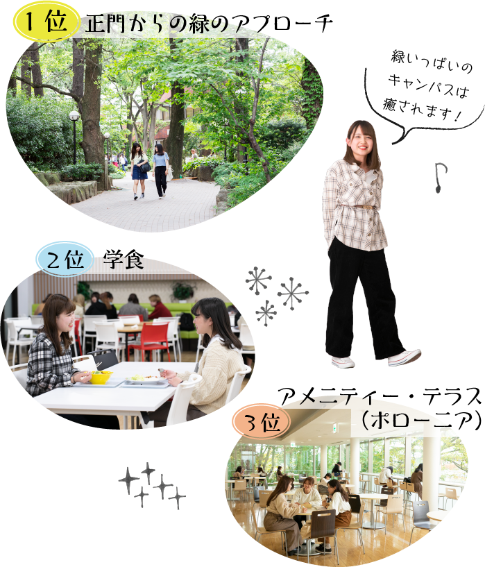 在学生に聞きました 目白短大受験生応援サイト