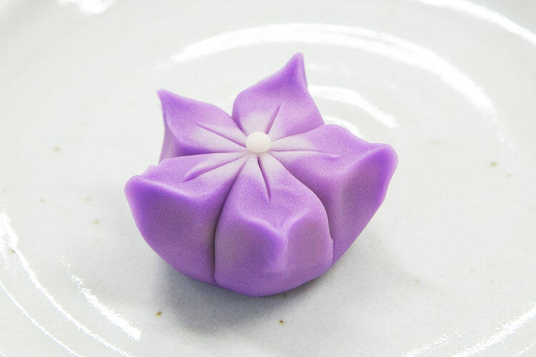 練り切り（桔梗）02