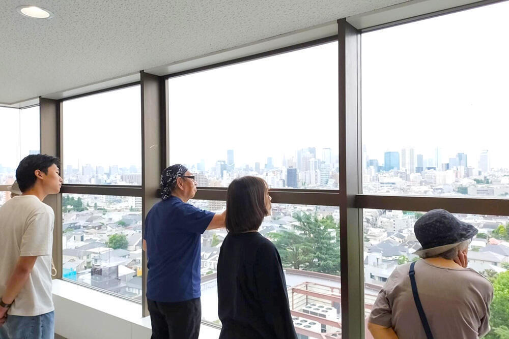 10号館9階展望スポット
