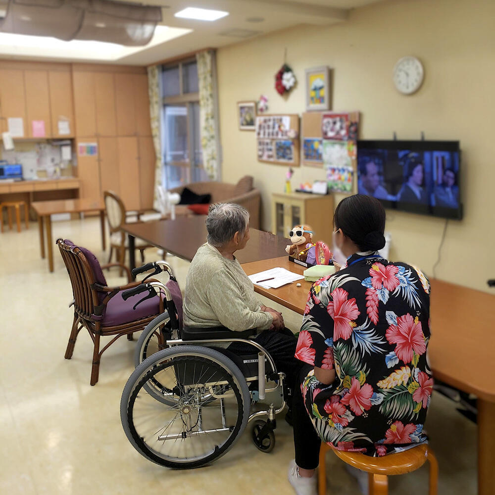 特別養護老人ホームでの実習