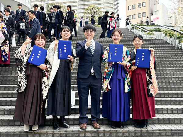 卒業式写真
