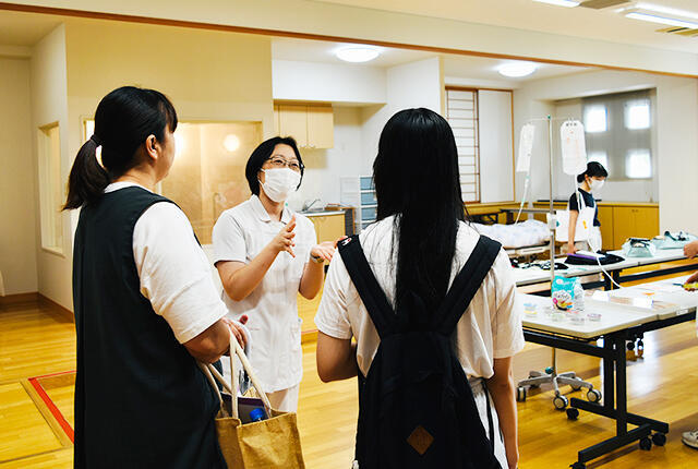 看護教員との個別相談（さいたま岩槻）