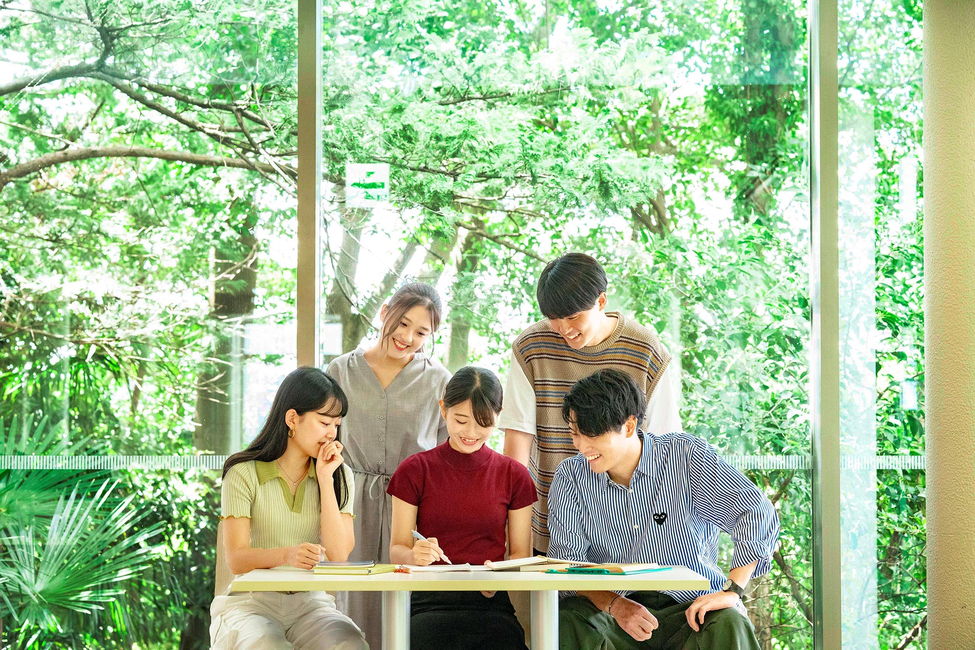 目白大学の学生写真